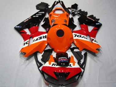 Compra Kits Carenados Moto Honda CBR600RR 2013-2023 - Naranja Blanco Rojo Negro Brillante Repsol