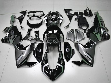 Compra Carenados Moto Honda CBR1000RR 2017-2023 - Plata Negro Brillante HRC