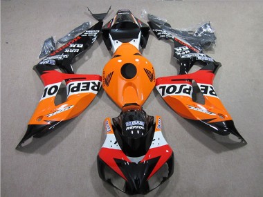 Compra Kits Carenados Moto Honda CBR1000RR 2006-2007 - Naranja Blanco Rojo Negro Brillante Repsol