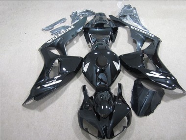 Compra Carenados Moto Honda CBR1000RR 2006-2007 - Negro Brillante Blanco Calcomanías