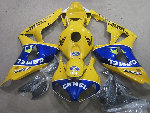 Compra Carenados Moto Honda CBR1000RR 2006-2007 - Amarillo Azul Camello