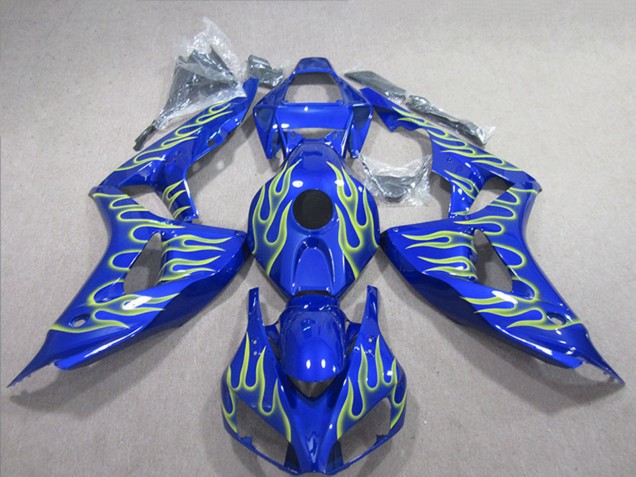 Compra Carenados Moto Honda CBR1000RR 2006-2007 - Azul Verde Llama