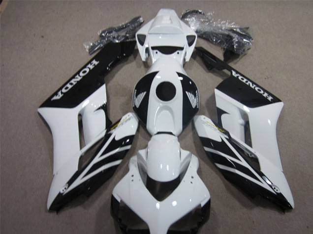 Compra Carenados Moto Honda CBR1000RR 2004-2005 - Blanco Negro Brillante Raya