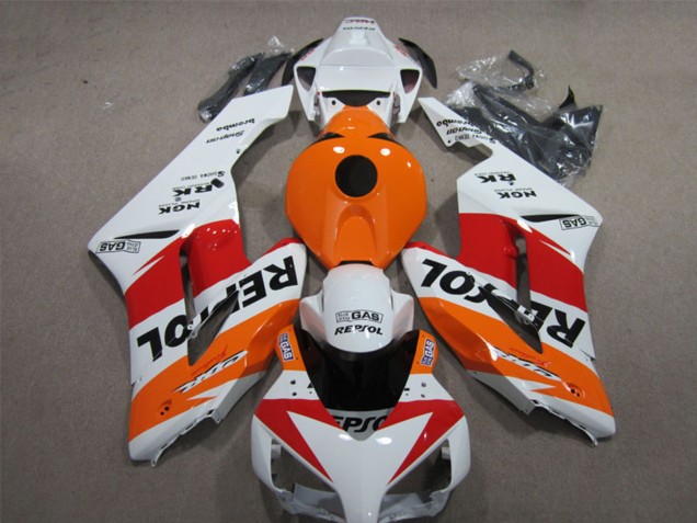 Compra Carenados Moto Honda CBR1000RR 2004-2005 - Blanco Naranja Rojo Negro Repsol
