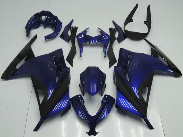Compra Carenados Moto Kawasaki ZX300R 2013-2018 - Azul Negro