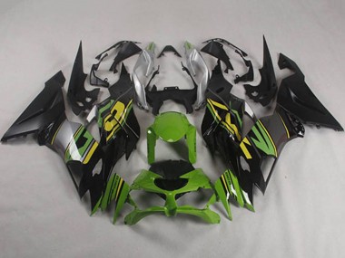 Compra Carenados Moto Kawasaki ZX6R 2019-2022 - Verde Amarillo Plata Negro Mate