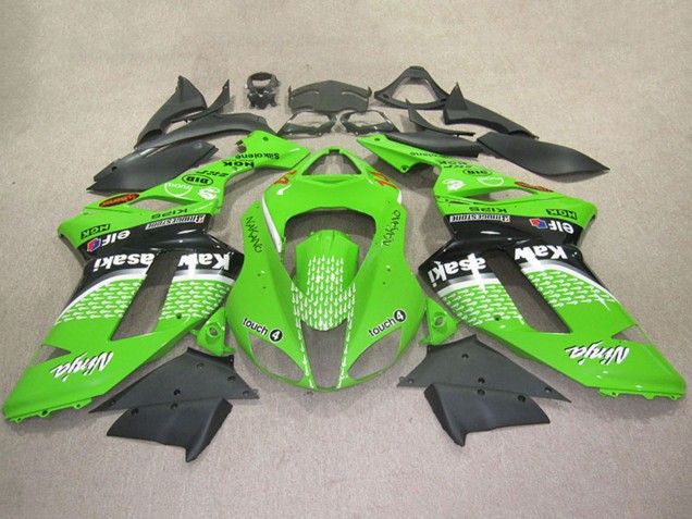 Compra Carenados Moto Kawasaki ZX6R 2007-2008 - Verde Touch4 4