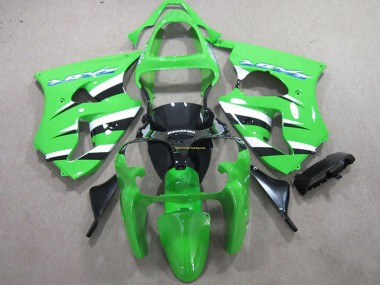 Compra Kit Carenado Moto Kawasaki ZX6R 2000-2002 - Verde Blanco Negro