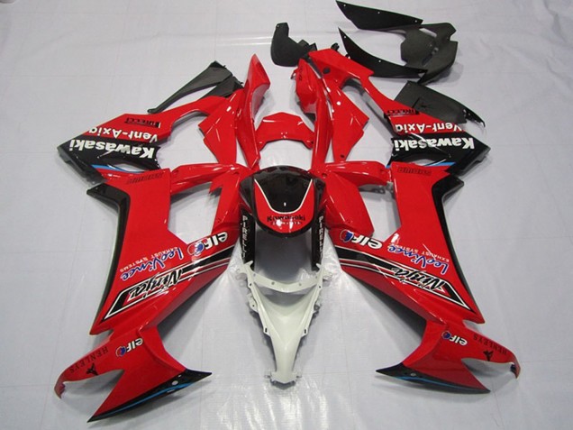 Compra Carenados Moto Kawasaki ZX10R 2008-2010 - Rojo Negro Brillante Elf Vent-Axia