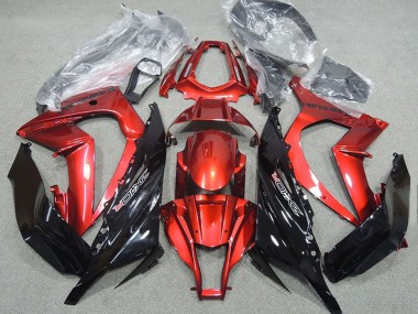 Compra Carenado Moto Kawasaki ZX10R 2011-2015 - Rojo Negro Brillante