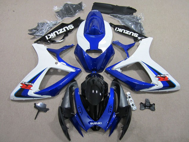 Compra Carenados Moto Suzuki GSXR 600 2006-2007 - Blanco Azul Negro Rojo