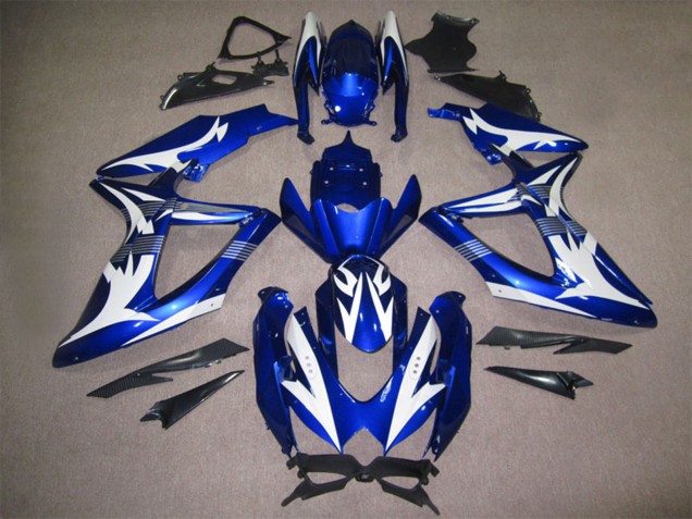 Compra Carenados Moto Suzuki GSXR 600 2008-2010 - Blanco Azul