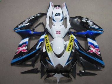 Compra Carenados Moto Suzuki GSXR 600 2008-2010 - Blanco Azul Negro Amarillo Dark Dog Rosa X