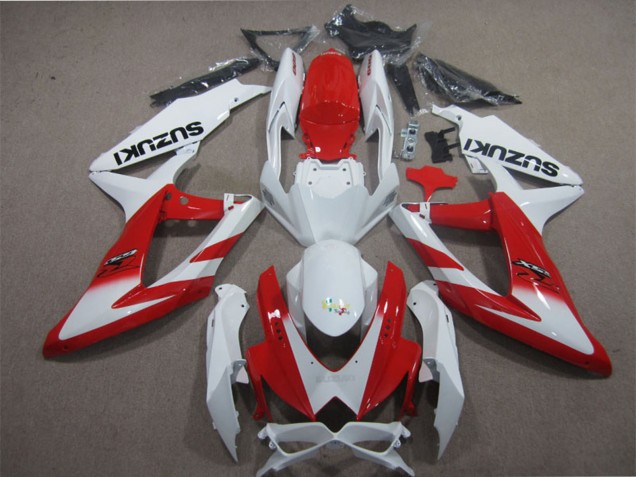 Compra Carenados Moto Suzuki GSXR 600 2008-2010 - Blanco Rojo