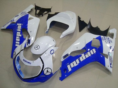 Compra Carenados Moto Suzuki GSXR 750 2001-2003 - Blanco Azul Jordan