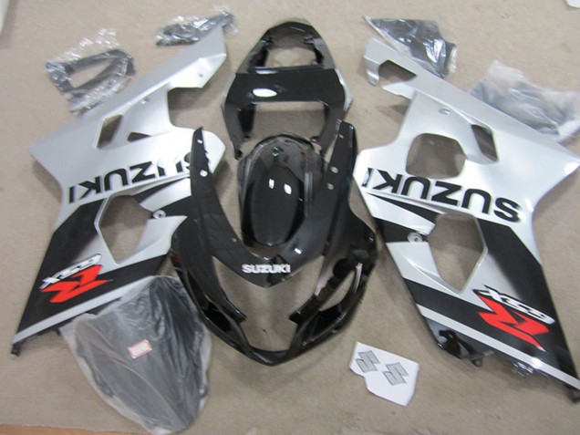 Compra Carenados Moto Suzuki GSXR 750 2004-2005 - Plata Negro Brillante Rojo
