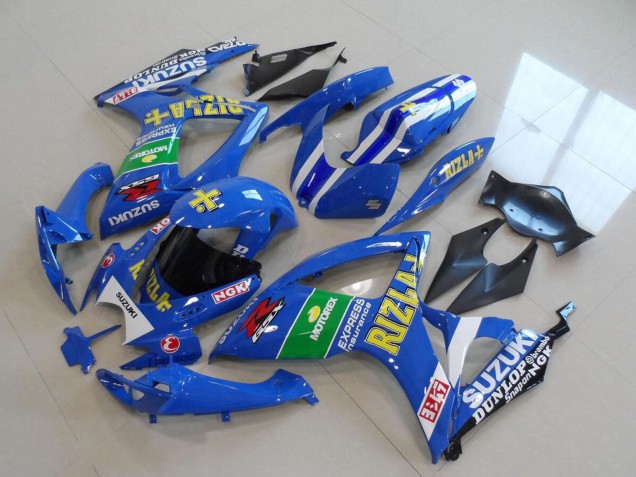 Compra Carenados Moto Suzuki GSXR 750 2006-2007 - Azul Blanco Verde Negro Oro Rizla