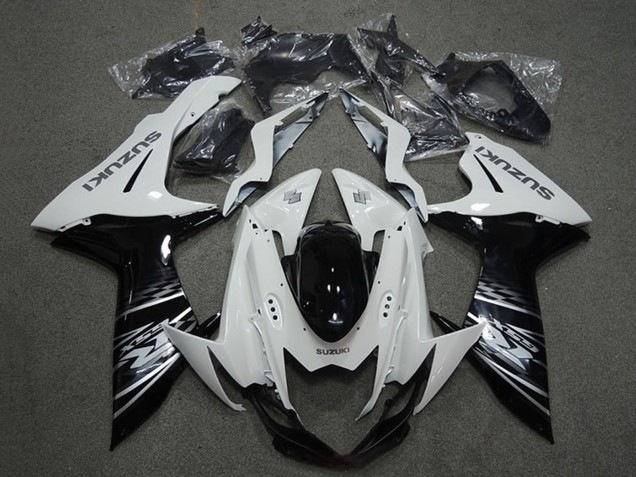 Compra Carenados Moto Suzuki GSXR 750 2011-2024 - Blanco Negro