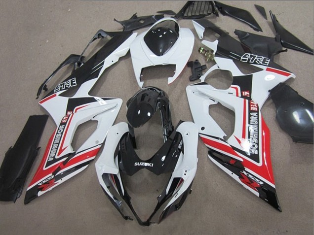 Compra Carenados Moto Suzuki GSXR 1000 2005-2006 - Blanco Negro Rojo Yoshimura