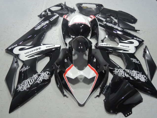 Compra Carenados Moto Suzuki GSXR 1000 2005-2006 - Negro Brillante Blanco Rojo Faro