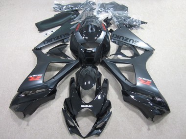 Compra Kits Carenados Moto Suzuki GSXR 1000 2007-2008 - Negro Brillante Negro Mate