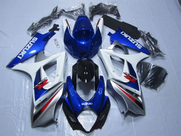 Compra Carenados Moto Suzuki GSXR 1000 2007-2008 - Azul Blanco Rojo
