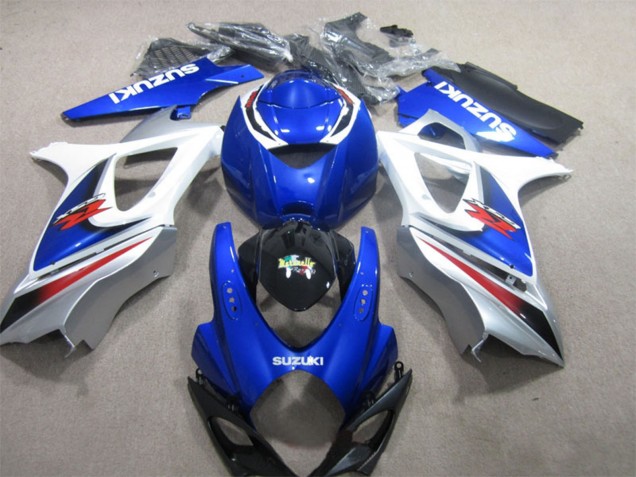 Compra Carenado Moto Suzuki GSXR 1000 2007-2008 - Blanco Azul Negro Rojo