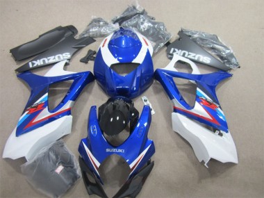 Compra Carenados Moto Suzuki GSXR 1000 2007-2008 - Blanco Azul Rojo