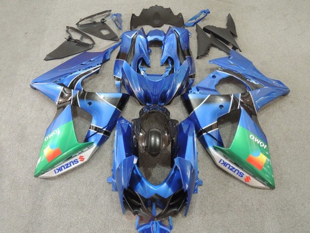 Compra Carenados Moto Suzuki GSXR 1000 2009-2016 - Azul Verde JOMO