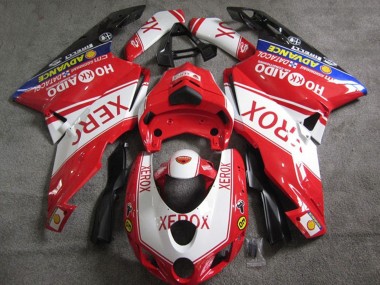 Compra Carenados Moto Ducati 749 2005-2006 - Blanco Rojo Azul Negro Brillante Xerox