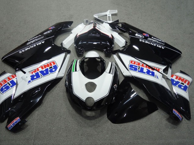 Compra Carenados Moto Ducati 749 999 2003-2004 - Blanco Negro Brillante Parts Unlimited
