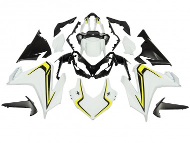 Compra Carenados Moto Honda CBR500R 2022-2023 - Blanco Neon Amarillo Negro Mate