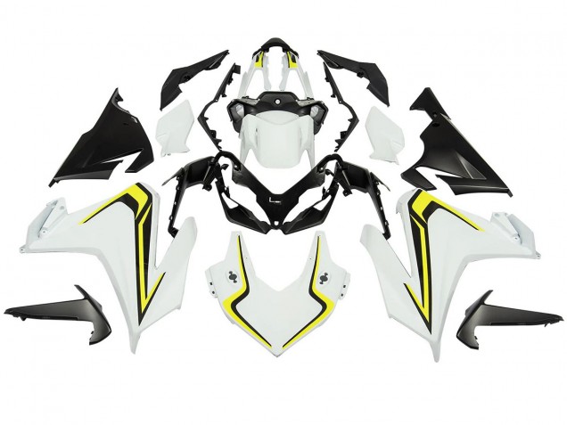 Compra Carenados Moto Honda CBR500R 2022-2023 - Blanco Neon Amarillo Negro Mate