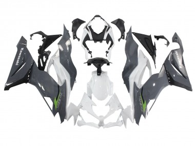 Compra Carenados Moto Kawasaki ZX6R 2019-2022 - Blanco Gris Verde