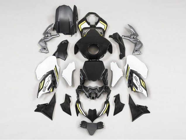 Compra Carenados Moto Kawasaki Z900 2020-2024 - Negro Blanco Amarillo