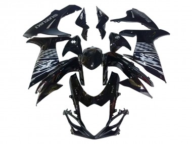 Compra Carenados Moto Suzuki GSXR 600/750 2011-2024 - Negro Brillante Plata