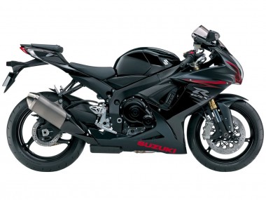 Compra Carenados Moto Suzuki GSXR 600/750 2011-2024 - Negro Mate Rojo