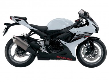 Compra Carenados Moto Suzuki GSXR 600/750 2011-2024 - Blanco Negro