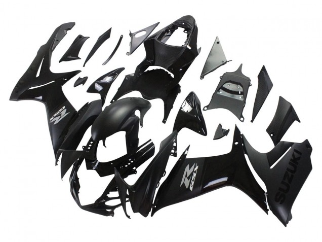 Compra Carenados Moto Suzuki GSXR 600/750 2011-2024 - Negro Mate Negro Brillante