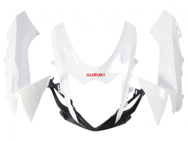 Compra Carenados Moto Suzuki GSXR 600/750 2011-2024 - Blanco Negro Brillante Rojo Calcomanía