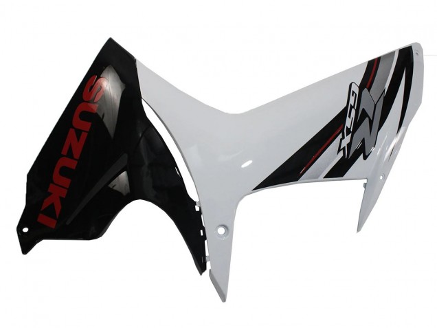Compra Carenados Moto Suzuki GSXR 600/750 2011-2024 - Blanco Negro Brillante
