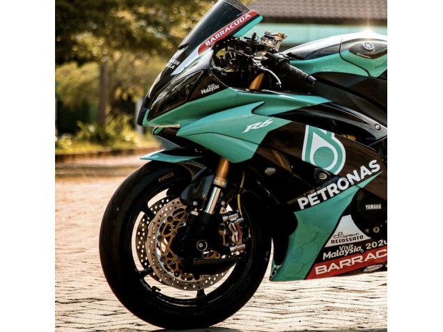 Compra Carenados Moto Yamaha YZF R6 2008-2016 - Verde Claro Blanco Negro Petronas