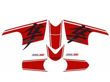 Compra Carenado Moto Suzuki GSXR 1300 Hayabusa 2008-2020 - Negro Brillante Rojo