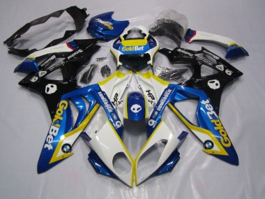 Moto Plástica BMW S1000RR 09-14 - Azul Blanco GoldBet