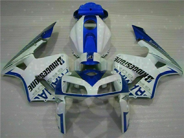 Moto Plástica Honda CBR 600 RR 05-06 - Blanco Azul Moto Plástica Honda CBR 600 RR 05-06 - Blanco Azul