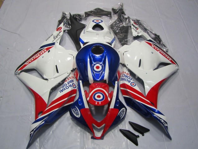 Moto Plástica Honda CBR 600 RR 09-12 - Blanco Azul Rojo Moto Plástica Honda CBR 600 RR 09-12 - Blanco Azul Rojo