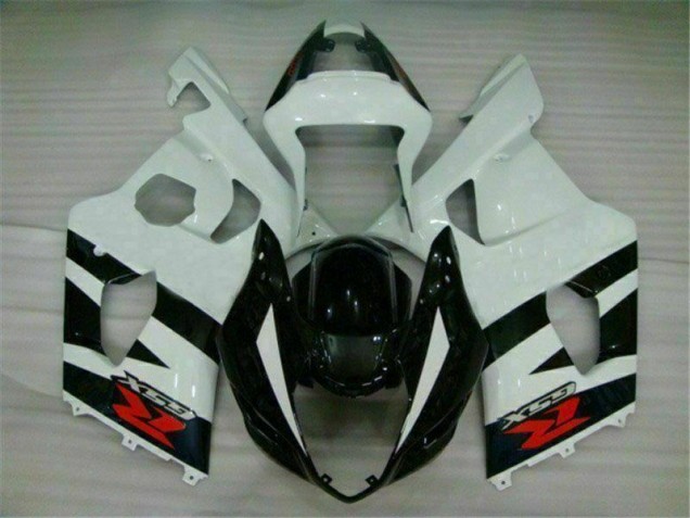 Moto Plástica Suzuki GSXR 1000 K3 03-04 - Blanco Negro Moto Plástica Suzuki GSXR 1000 K3 03-04 - Blanco Negro