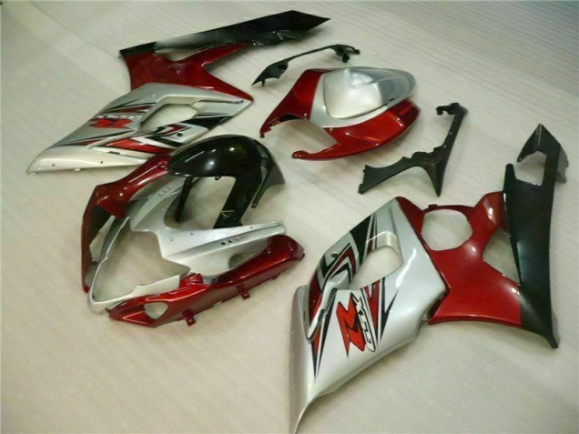 Moto Plástica Suzuki GSXR 1000 K5 05-06 - Rojo Blanco Moto Plástica Suzuki GSXR 1000 K5 05-06 - Rojo Blanco