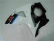Moto Plástica Suzuki GSXR 1000 K9 09-16 - Blanco Negro Moto Plástica Suzuki GSXR 1000 K9 09-16 - Blanco Negro