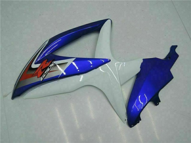 Moto Plástica Suzuki GSXR 600 / 750 K8 08-10 - Azul Blanco